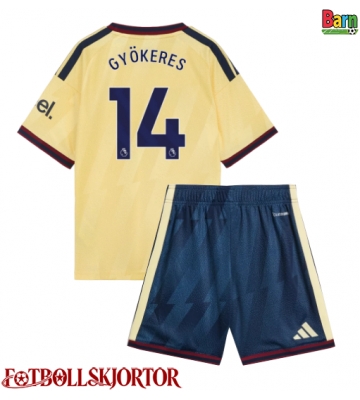 Arsenal Viktor Gyokeres #14 Tredje Kläder Barn 2026-27 Kortärmad (+ Korta byxor)